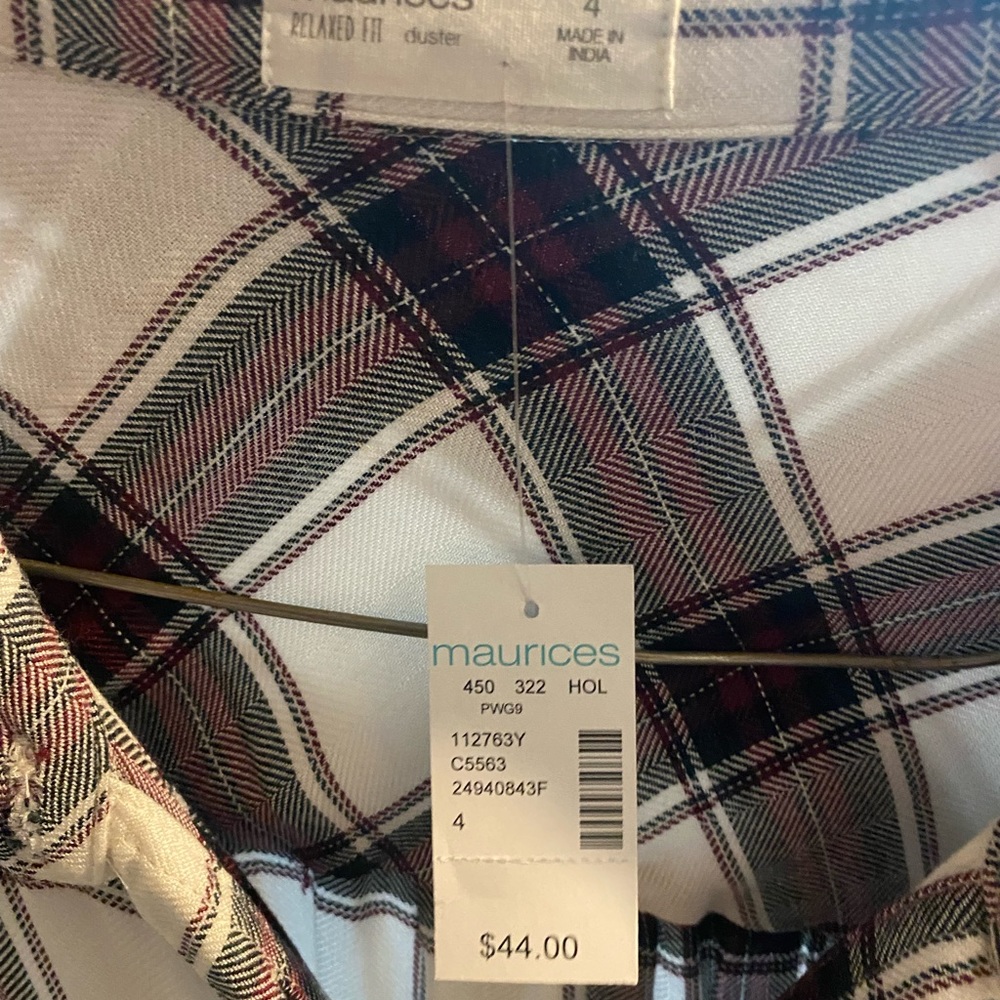 Maurices long sleeve shirt dress plus size